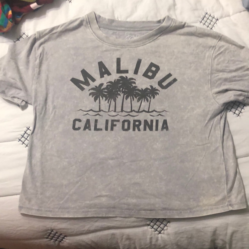 Gray Malibu top
